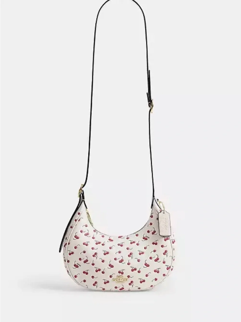COACH Emily Shoulder Bag With Cherry Print